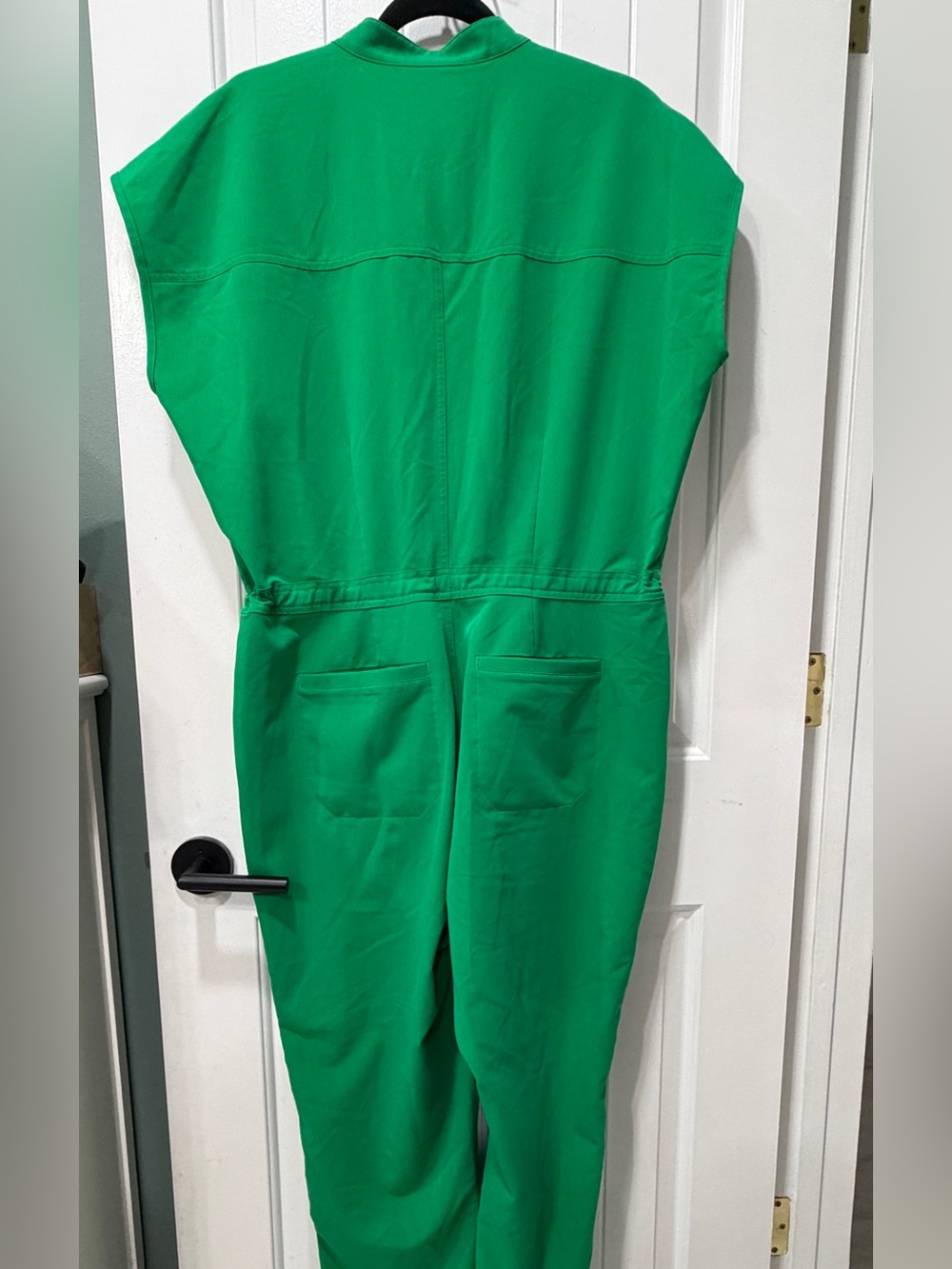 Figs Women's  Rafaela Jogger Scrub Jumpsuit in Evergreen - Picture 9 of 16
